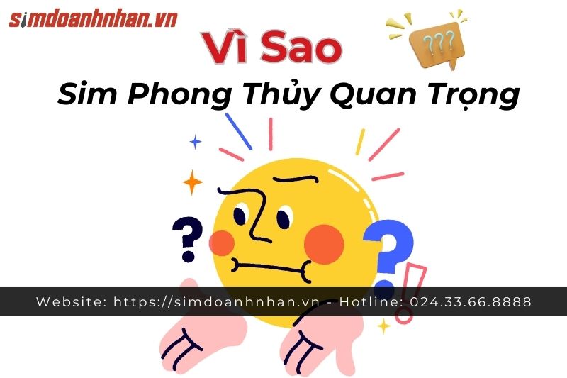 Vì sao sim phong thủy quan trọng?