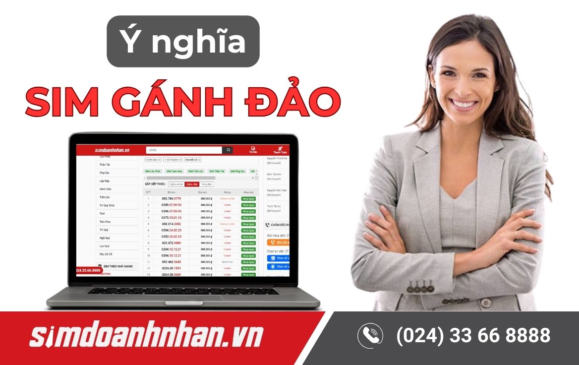 Ý nghĩa sim gánh đảo