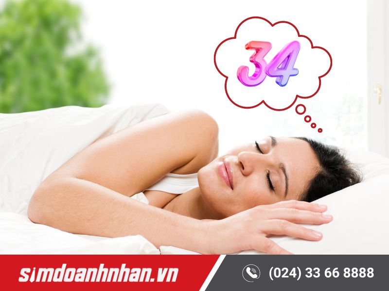 Mơ số 34 mang ý nghĩa nhắc nhở bản thân sắp có thử thách phía trước