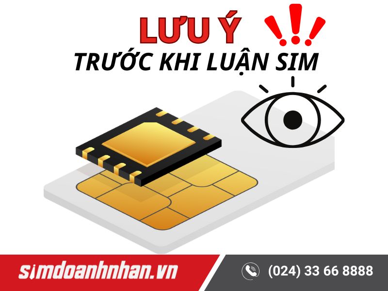 LƯU Ý Trước Khi Luận Sim 