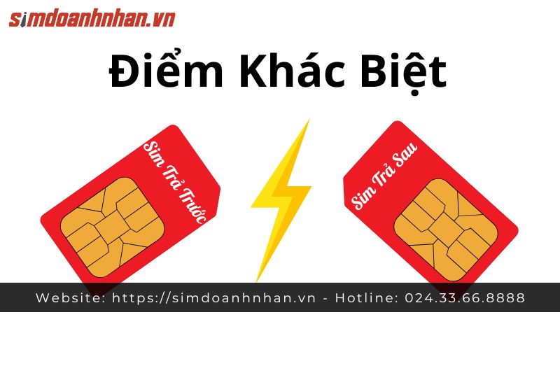 Điểm Khác Biệt Giữa Sim Trả Trước Và Sim Trả Sau 