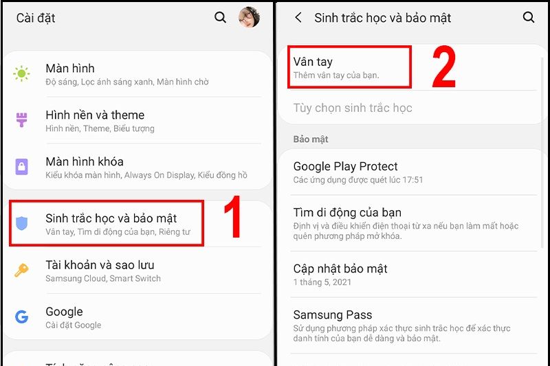 Cách Khóa Sim Trên Điện Thoại Android
(Bước 1)
