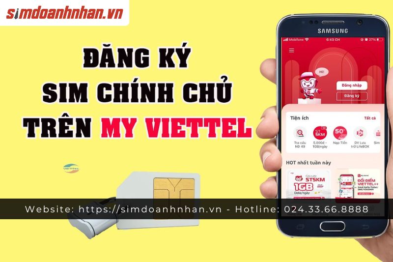Đăng Ký Sim Viettel Qua App My Viettel?