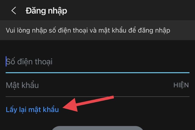Cách Lấy Lại Mật Khẩu Zalo Khi Mất SIM
