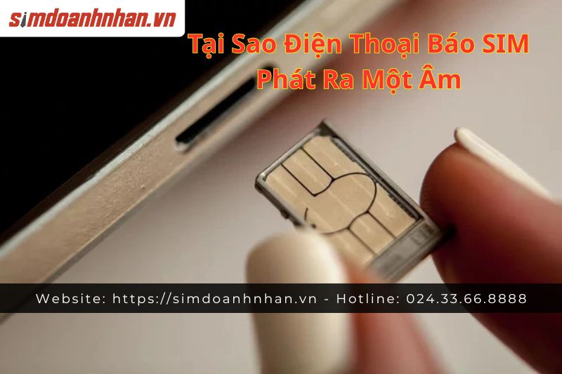 Tại Sao Điện Thoại Báo SIM Phát Ra 1 Âm? Nguyên Nhân Và Cách Xử Lý